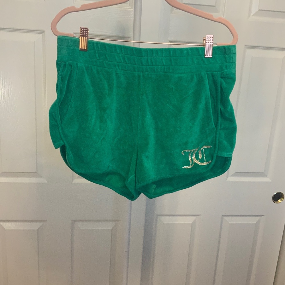 Juicy Couture Cotton Velour Shorts